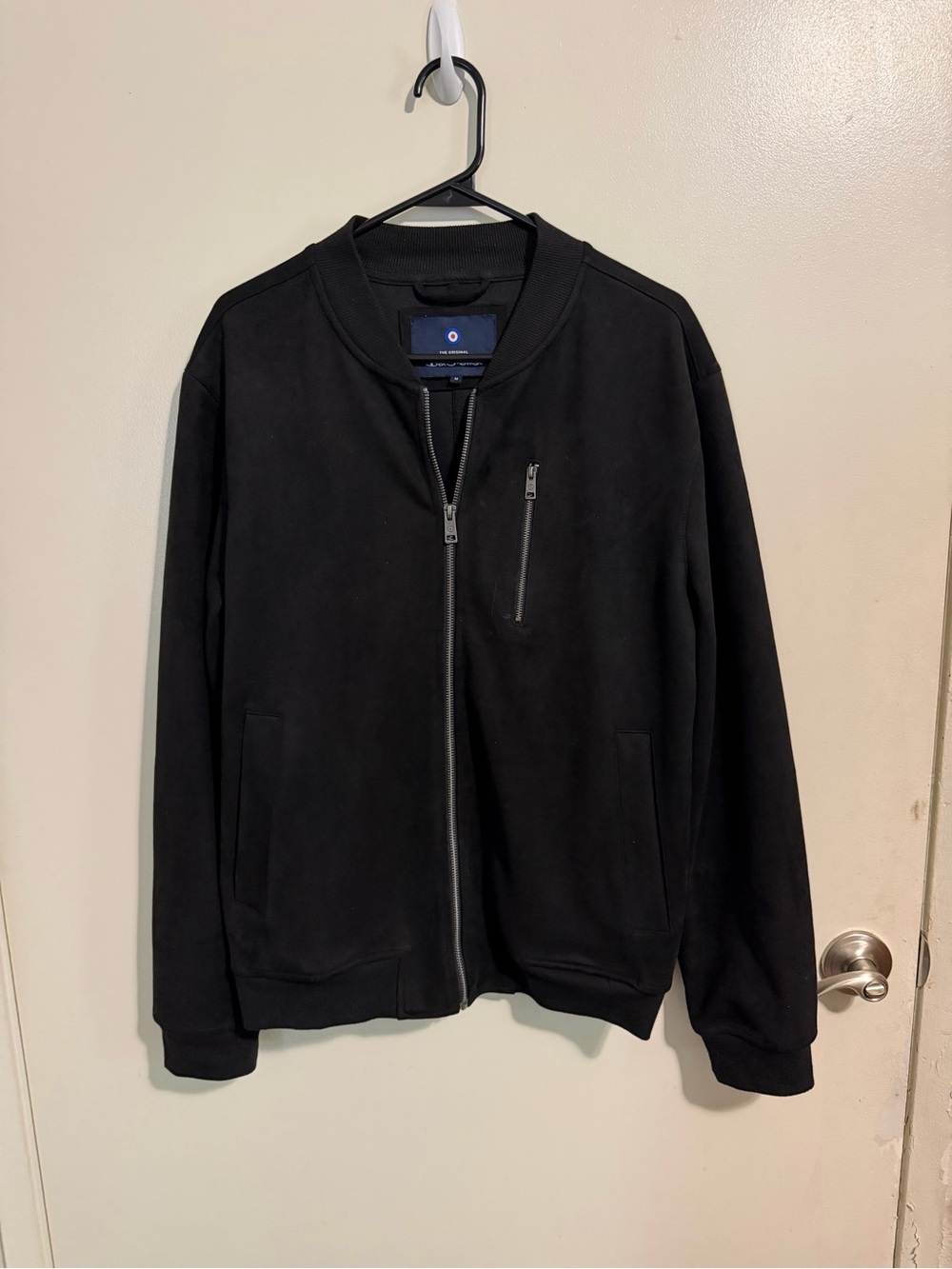 Ben Sherman Black Lightweight Zip Jacket